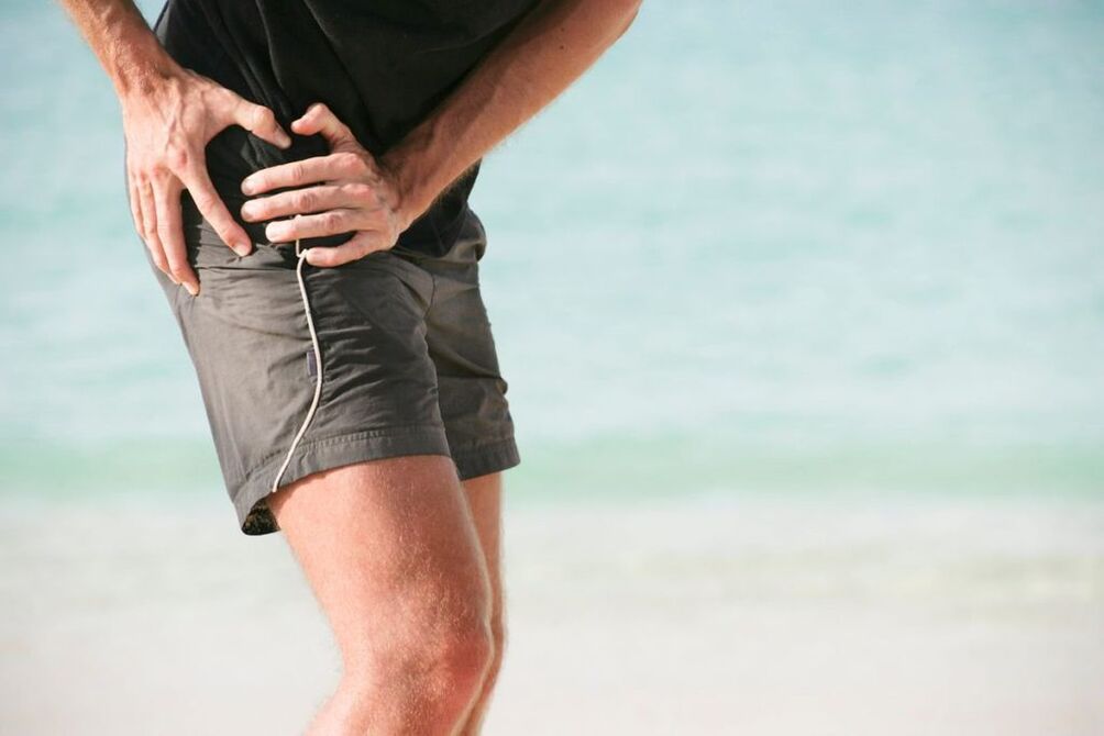 douleur lors de la marche dans la région de la hanche - un symptôme d'arthrose de l'articulation de la hanche