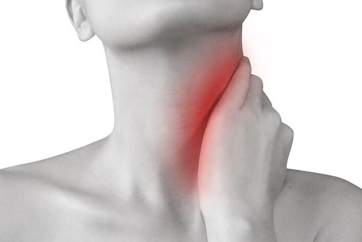 inflammation des ganglions lymphatiques comme cause de douleur au cou